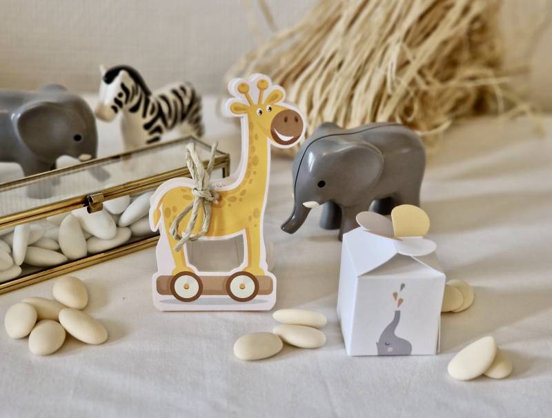 Dragées Rosière Anniversaire Amandes Avola Royale coloris blanc et champagne 