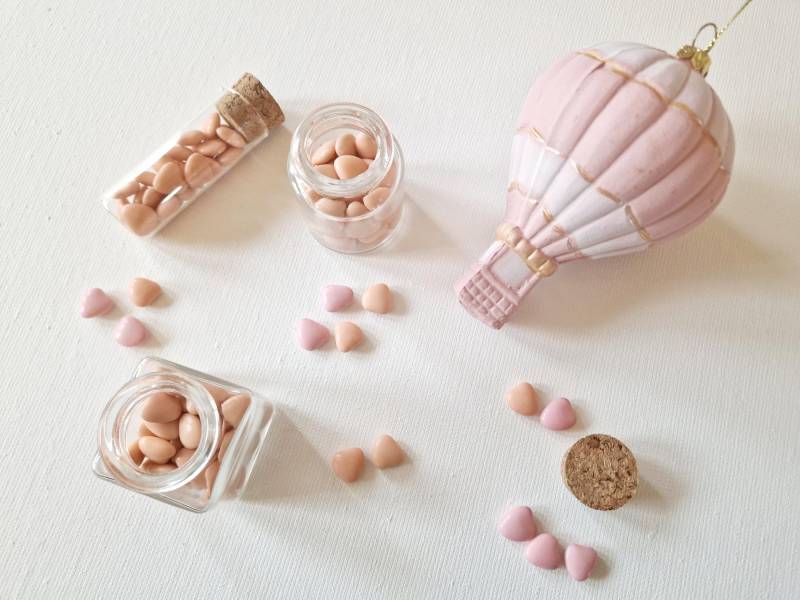 Corail & poudré - Dragées Rosière au chocolat pour des évènements à Aix en Provence ou encore Cassis