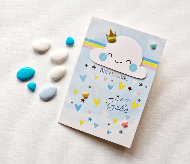 Dragées pour la naissance d'un garçon