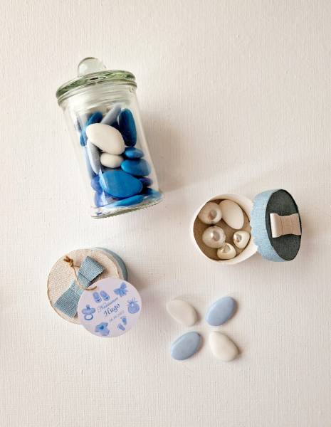 Dragées pour la naissance d'un garçon