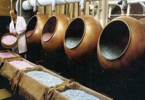 Maison Rosière, dragées d'exception GAMME PHILOMÈNE photo de l'ancienne fabrique 